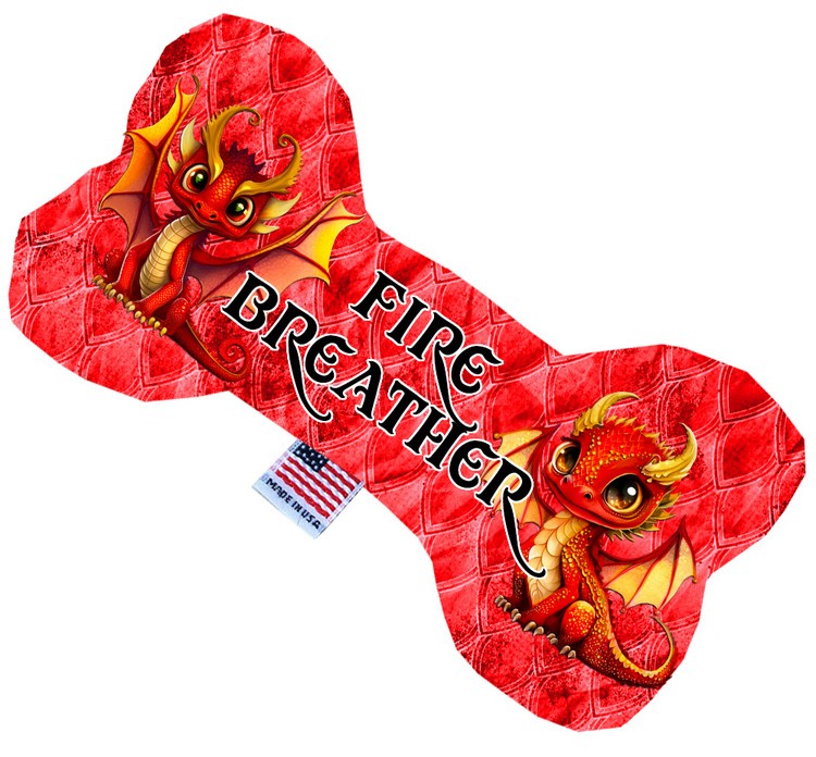 Fire Breather Dragon 10 inch Bone Dog Toy